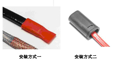 太陽能電伴熱帶尾端、電源連接方式(圖1)